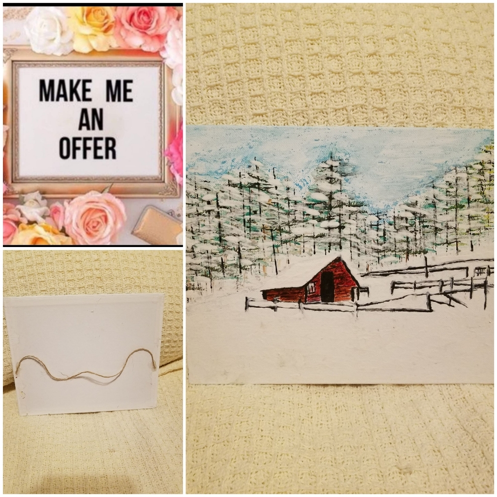 From Wendy's closet handmade painting that My Mom painted